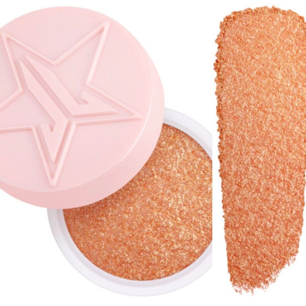 Jeffree Star Cosmetics Eye Gloss Powder Peach Goddess Shadow Makeup Shimmer NIB